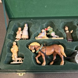 Firklveren Jule By Figurer  