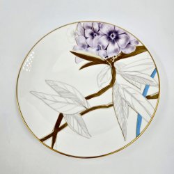 Royal Copenhagen Flora Tallerken Rhododendron nr 619. sortering 1 