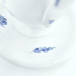 Bl� Blomst Flettet Sovsesk�l nr. 10-8069. sortering 2 