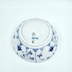 Musselmalet Riflet Salatkumme nr. 1-311. sortering 1 