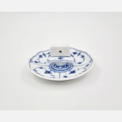 Musselmalet Riflet Tndstikske Holder nr. 1-136. sortering 1 