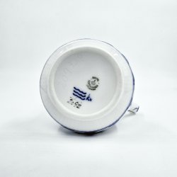 Musselmalet Riflet Fldekande nr.1-2092. sortering 1 Sjlden 