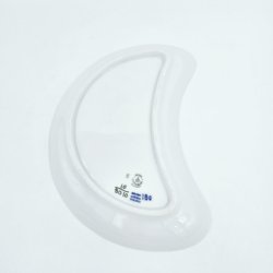 Bl� Blomst Flettet Halvm�ne Asiet nr. 8010. sortering 1  