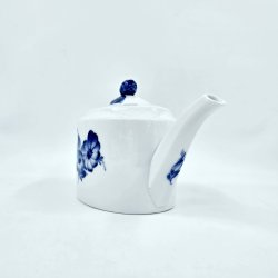 Bl� Blomst Flettet Tekande nr. 10-8118. sortering 2 