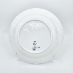 Musselmalet Halvblonde Dyb Tallerken nr. 1-565. sortering 1  