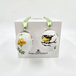 Royal Copenhagen P�ske�g Anemone &amp; Bl� Mejse 2008. Sortering 1  