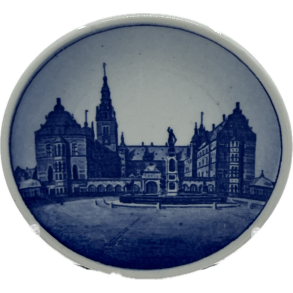 Royal Copenhagen Mini Platte Frederiksborg Slot 42-2010 