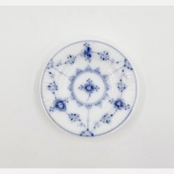 Musselmalet Riflet Lille Smr Asiet nr. 1-7. sortering 1 