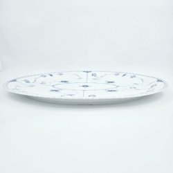 Musselmalet Helblonde Ovalt Fad nr. 1-1151. sortering 1 