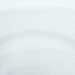 Royal Copenhagen Hvid Elements Middagstallerken nr. 627. sortering 1 