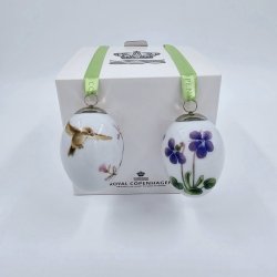 Royal Copenhagen Pskeg Viol &amp; Spurv 2017. Sortering 1 