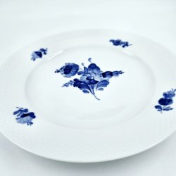 Bl� Blomst Flettet Middagstallerken nr. 10-8097. sortering 3