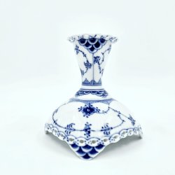 Musselmalet Helblonde Lysestage nr. 1-1138. sortering 1