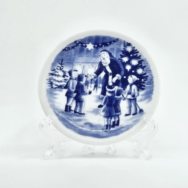 Bing &amp; Grndahl Miniature JulePlate Julemanden r 1999.