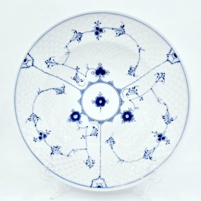 B & G Musselmalet Dyb Tallerken nr. 1008. sortering 1