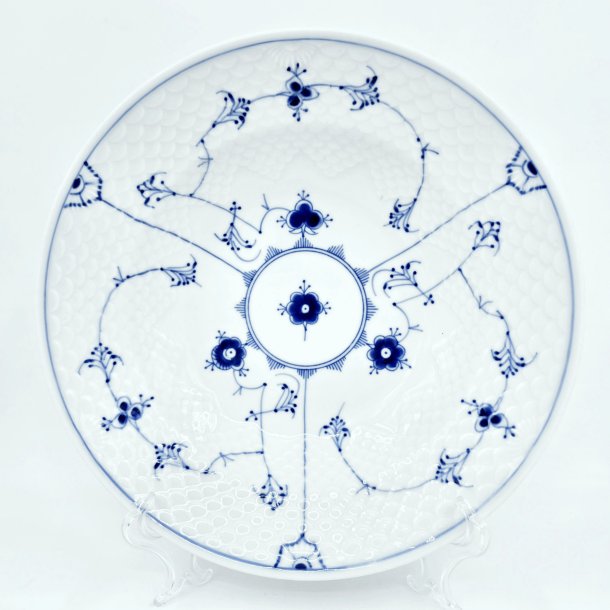 B &amp; G Musselmalet Dyb Tallerken nr. 1008. sortering 1