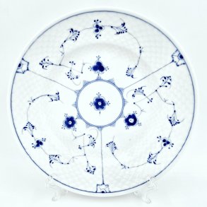 B & G Musselmalet Frokosttallerken nr. 712. sortering 1 Hotelporceln  