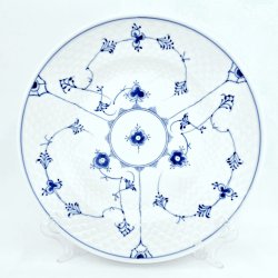 B &amp; G Musselmalet Middagstallerken nr. 716. sortering 1 Hotelporceln