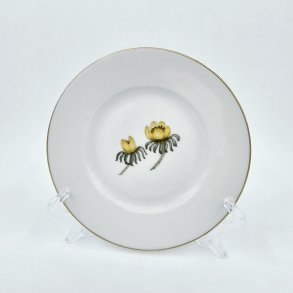 Erantis Kagetallerken med guldkant