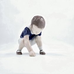 B &amp; G Figur Dreng nr. 1636. Sortering 1 