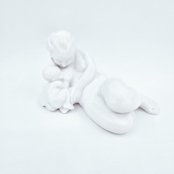 B &amp; G Figur Kvinde Med Barn nr. 29/4029. Sortering 1  