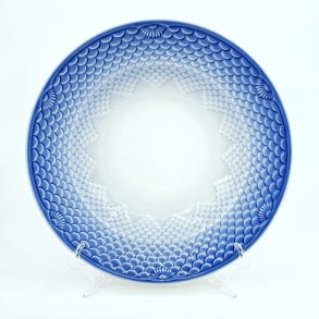 Bl Tone Dyb Tallerken nr. 714 / 1008. sortering 1 Hotelporceln  