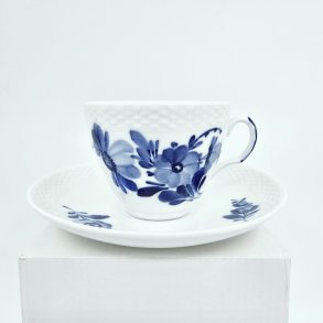 Bl Blomst Flettet Kaffekop nr. 10-8261. sortering 1 