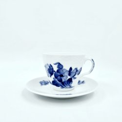 Bl� Blomst Flettet Espressokop nr. 10-8046. sortering 1 