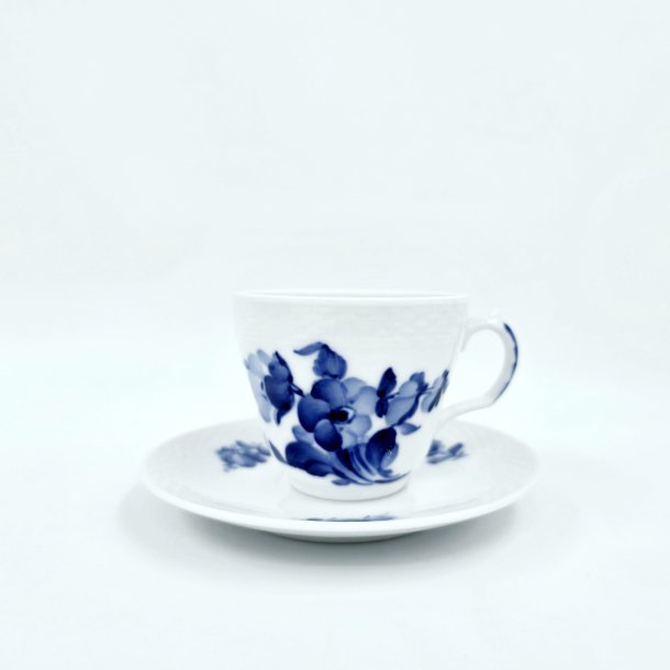 Bl� Blomst Flettet Espressokop nr. 10-8046. sortering 1 
