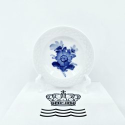 Bl� Blomst Flettet Rund Asiet nr. 10-8180. sortering 1