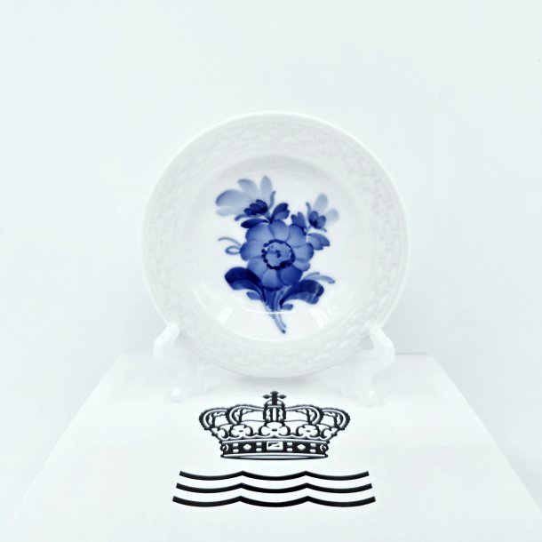 Bl� Blomst Flettet Rund Asiet nr. 10-8180. sortering 1