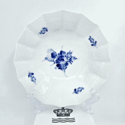 Bl� Blomst Flettet Sk�l nr. 10-8009. sortering 1 