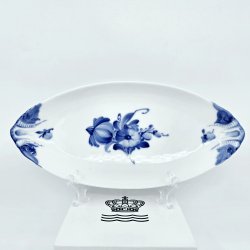 Bl� Blomst Flettet Teske Bakke nr. 10-8124. sortering 2 