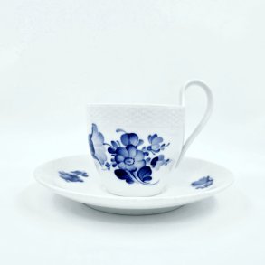 Bl� Blomst Flettet H�jhankskop nr. 10-8195. sortering 1 SJ�LDEN  