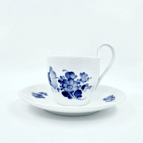 Bl� Blomst Flettet H�jhankskop nr. 10-8195. sortering 1 SJ�LDEN  