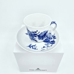 Bl Blomst Svejfet Espressokop nr. 10-1546. sortering 2 