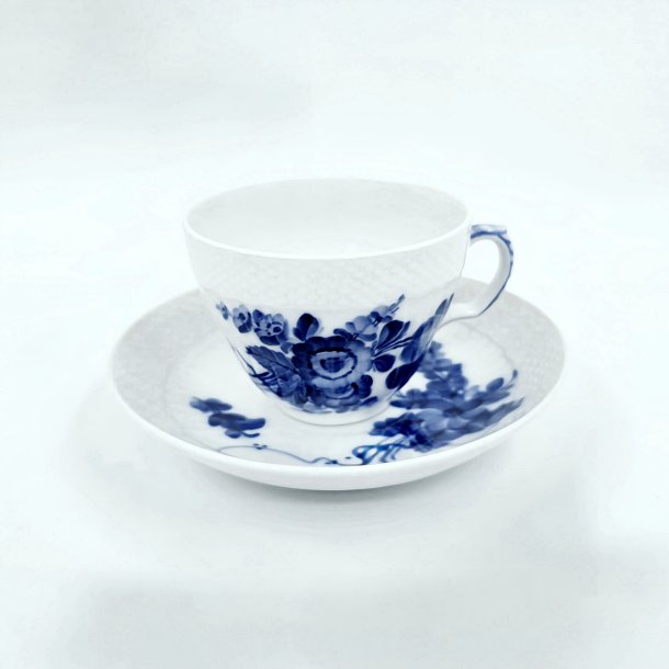 Bl� Blomst Svejfet Kaffekop nr. 10-1549. sortering 1 