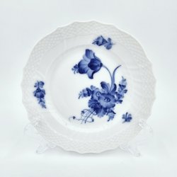 Bl Blomst Svejfet Kagetallerken nr. 10-1626. sortering 1 