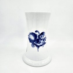 Bl Blomst Flettet Vase nr. 10-8237. sortering 2 Sjlden