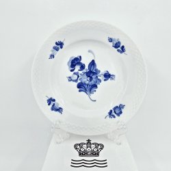 Bl Blomst Flettet Kagetallerken nr. 10-8093. sortering 1  