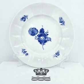 Bl� Blomst Kantet Frokosttallerken nr. 10-8550. sortering 3  