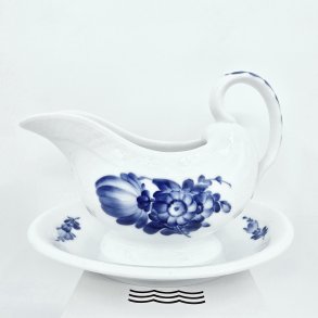 Bl Blomst Flettet Sovseskl nr. 10-8069. sortering 1 