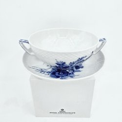 Bl Blomst Svejfet Bouillonkop nr. 10-1872. sortering 1  