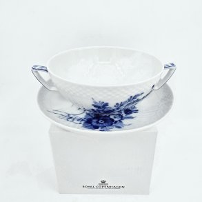 Bl Blomst Svejfet Bouillonkop nr. 10-1872. sortering 1  