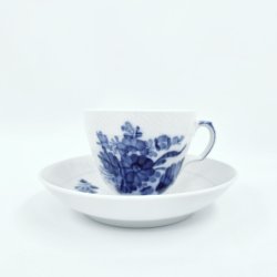 Bl� Blomst Svejfet Kaffekop nr. 10-1549. sortering 2 