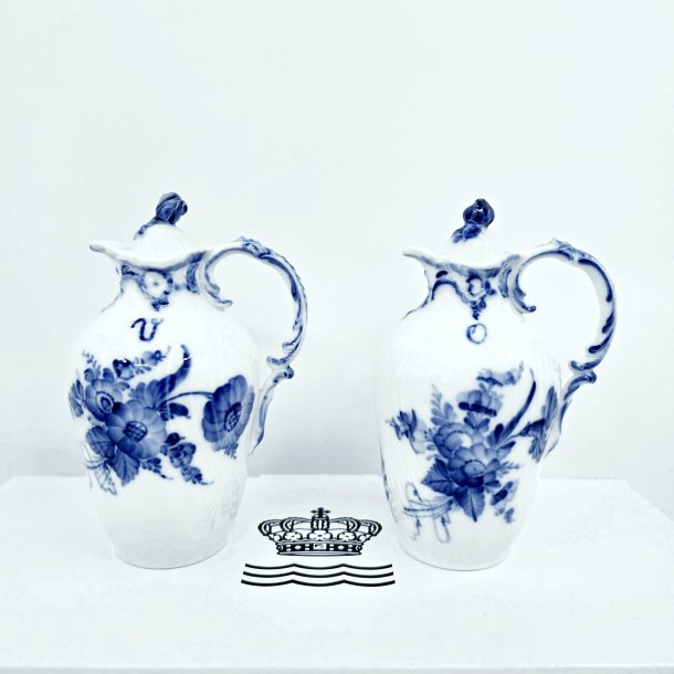 Bl� Blomst Svejfet Vinaigrette &amp; Olie Kande nr. 10-1540. sortering 2