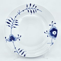 Bl� Mega Riflet Middagstallerken nr. 627. sortering 1 