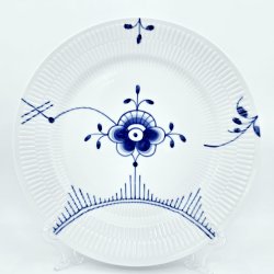 Bl Mega Riflet Middagstallerken nr. 627. sortering 2 