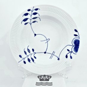 Bl Mega Riflet Dyb Tallerken nr. 604. sortering 2  