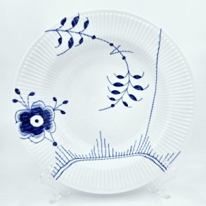 Bl Mega Riflet Dyb Tallerken nr. 630. sortering 1   